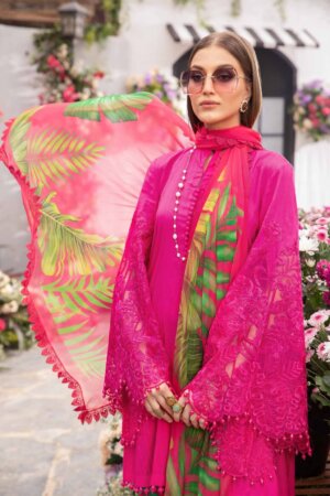 My Fashion Road Mariab M.Prints Spring Summer’24 Unstitched Suit | 1B