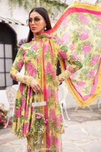 My Fashion Road Mariab M.Prints Spring Summer’24 Unstitched Suit | 3A