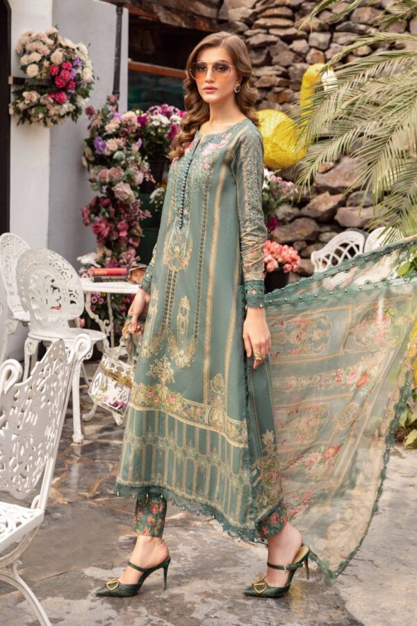 My Fashion Road Mariab M.Prints Spring Summer’24 Unstitched Suit | 4B