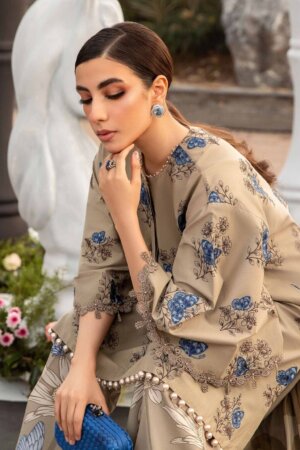 My Fashion Road Mariab M.Prints Spring Summer’24 Unstitched Suit | 5B