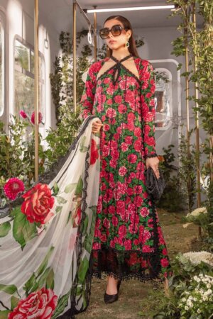 My Fashion Road Mariab M.Prints Spring Summer’24 Unstitched Suit | 6B