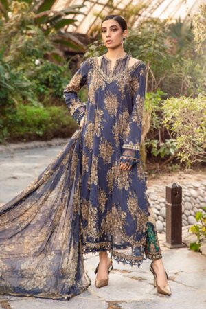 My Fashion Road Mariab M.Prints Spring Summer’24 Unstitched Suit | 10B