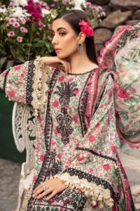My Fashion Road Mariab M.Prints Spring Summer’24 Unstitched Suit | 13A
