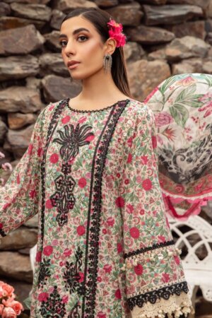 My Fashion Road Mariab M.Prints Spring Summer’24 Unstitched Suit | 13A
