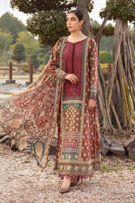 My Fashion Road Mariab M.Prints Spring Summer’24 Unstitched Suit | 14B