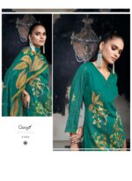 My Fashion Road Ganga Azara Premium Designs Satin Silk Occasion Wear | Green