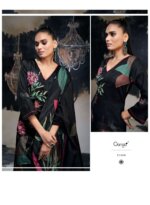 My Fashion Road Ganga Azara Premium Designs Satin Silk Occasion Wear | Black