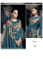 My Fashion Road Ganga Azara Premium Designs Satin Silk Occasion Wear | Blue