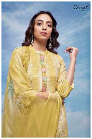My Fashion Road Ganga Rochelle Exclusive Cotton Salwar Suit | S2237-B