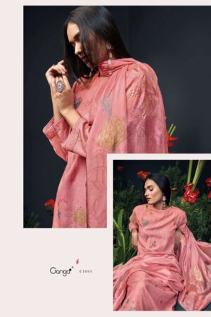 My Fashion Road Ganga Zanera Branded Premium Designs Silk Occasion Wear | C1693