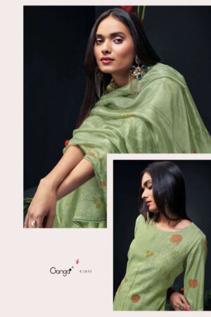 My Fashion Road Ganga Zanera Branded Premium Designs Silk Occasion Wear | C1691