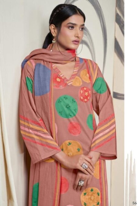 My Fashion Road SAHIBA BHOOMI PANT STYLE COTTON SALWAR SUIT | D.NO 568