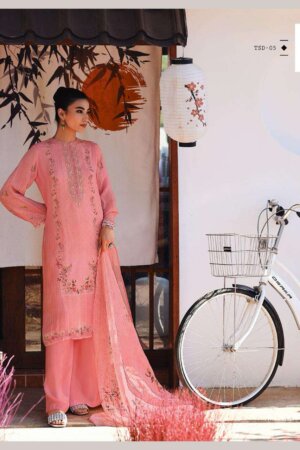 My Fashion Road Varsha The Spring Day Exclusive Organza Dress Collection | TSD-05