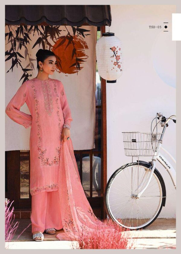 My Fashion Road Varsha The Spring Day Exclusive Organza Dress Collection | TSD-05