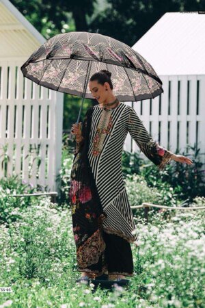 My Fashion Road Varsha The Summer Story Digital Print Fancy Muslin Branded Suit | TSS-05