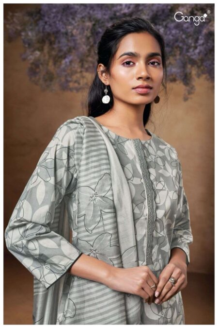 My Fashion Road Ganga Cory Branded Fancy Cotton Suit | S2328-A