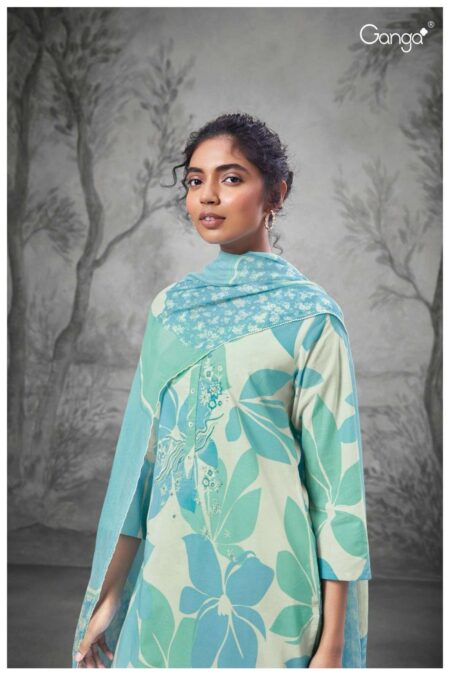 My Fashion Road Ganga Ekveera Exclusive Cotton Premium Ladies Suit | S2210-A
