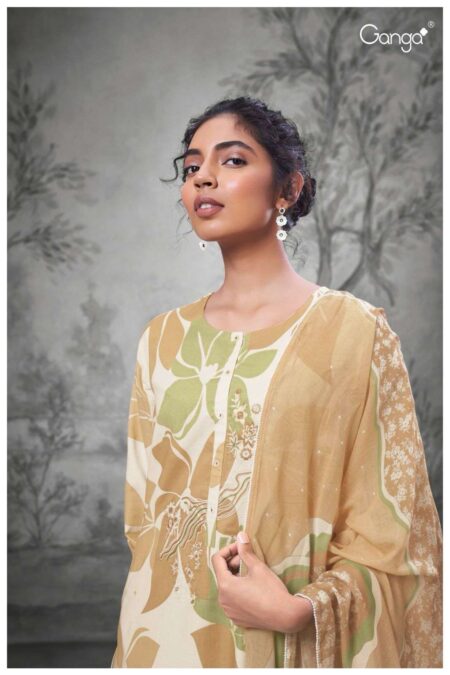 My Fashion Road Ganga Ekveera Exclusive Cotton Premium Ladies Suit | S2210-B