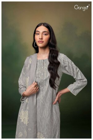 My Fashion Road Ganga Enayat Fancy Cotton Premium Ladies Suit | S2303-B