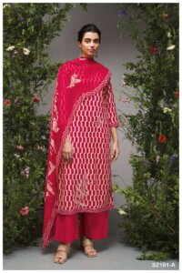 My Fashion Road Ganga Esa Premium Designs Cotton Branded Dress | S2191-A