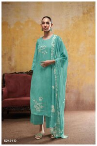 My Fashion Road Ganga Jadzia Pure Cotton Exclusive Ladies Suit | S2471-D