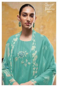 My Fashion Road Ganga Jadzia Pure Cotton Exclusive Ladies Suit | S2471-D