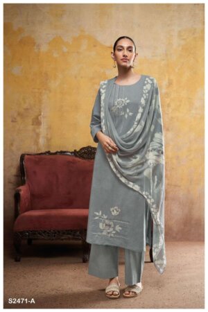 My Fashion Road Ganga Jadzia Pure Cotton Exclusive Ladies Suit | S2471-A