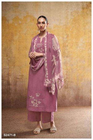 My Fashion Road Ganga Jadzia Pure Cotton Exclusive Ladies Suit | S2471-B