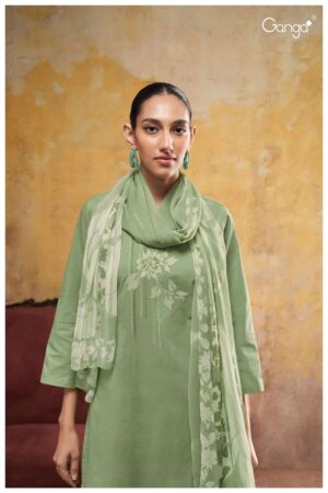My Fashion Road Ganga Jadzia Pure Cotton Exclusive Ladies Suit | S2471-C