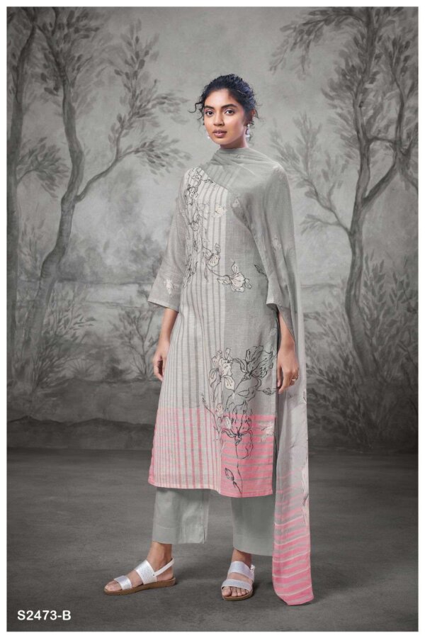 My Fashion Road Ganga Jashwi Exclusive Cotton Unstitch Suit | S2473-B