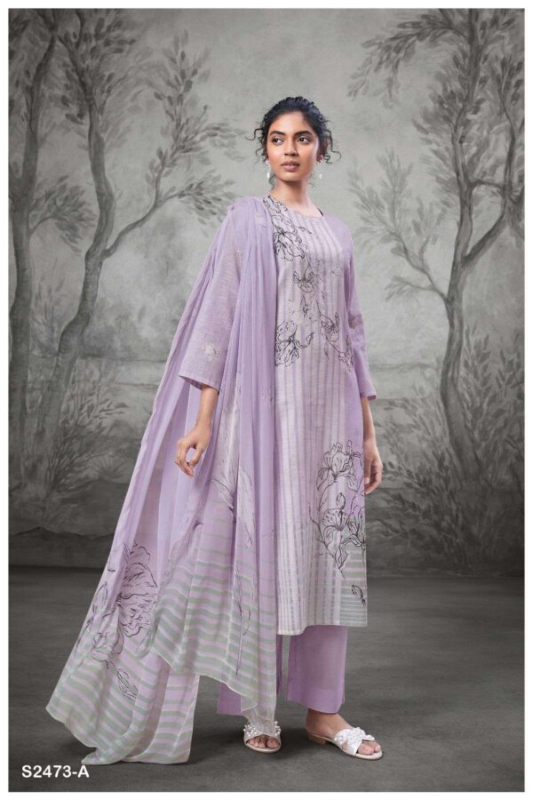 My Fashion Road Ganga Jashwi Exclusive Cotton Unstitch Suit | S2473-A