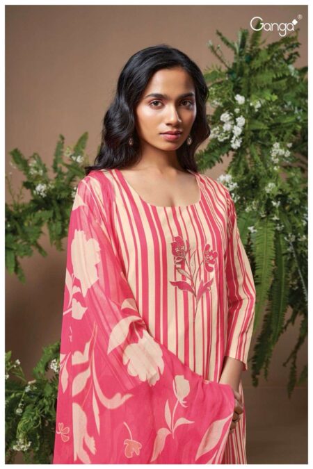 My Fashion Road Ganga Nysa Branded Premium Cotton Dress| S2188-D