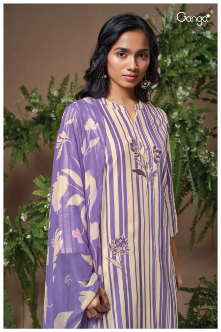 My Fashion Road Ganga Nysa Branded Premium Cotton Dress | S2188-A