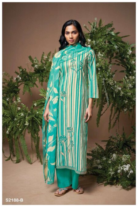 My Fashion Road Ganga Nysa Branded Premium Cotton Dress | S2188-B