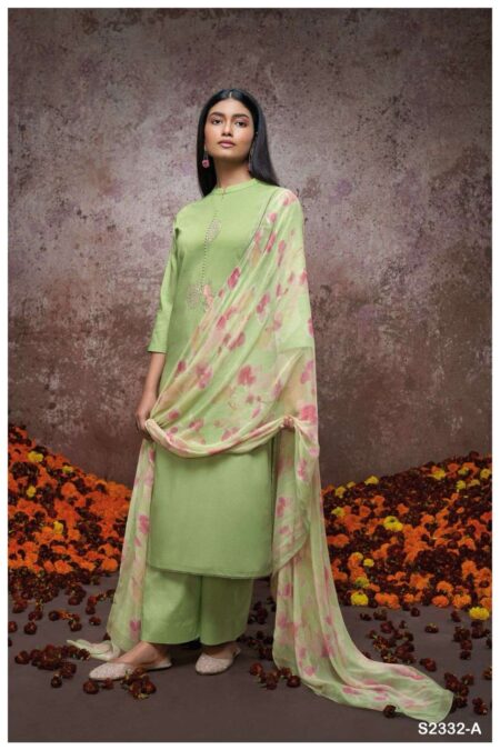 My Fashion Road Ganga Valerie Fancy Cotton Salwar Suit | S2332-A