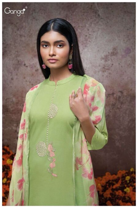My Fashion Road Ganga Valerie Fancy Cotton Salwar Suit | S2332-A