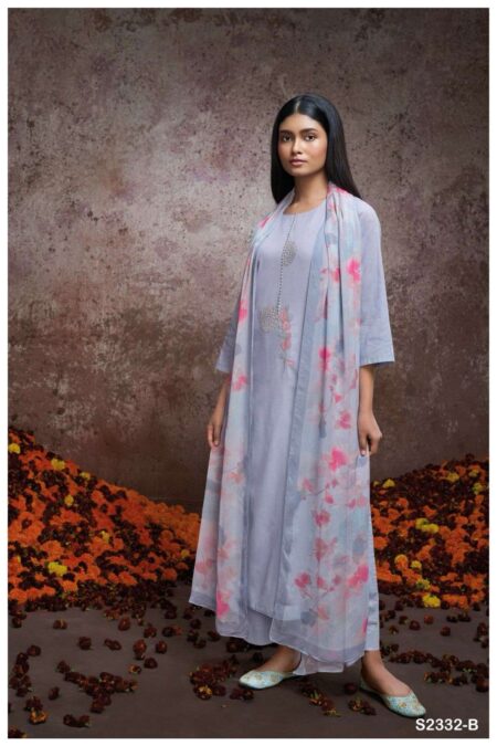 My Fashion Road Ganga Valerie Fancy Cotton Salwar Suit | S2332-B