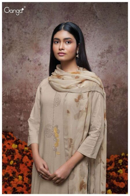 My Fashion Road Ganga Valerie Fancy Cotton Salwar Suit | S2332-C