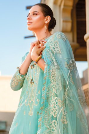 My Fashion Road Gul Ahmed Luxury Festive Eid Unstitched Collection 2024 | FE42071