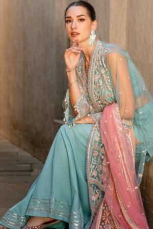 My Fashion Road Gul Ahmed Luxury Festive Eid Unstitched Collection 2024 | FE42010