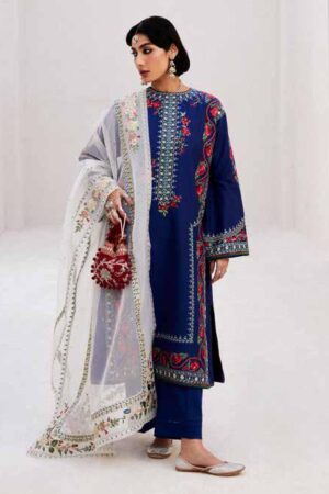 My Fashion Road Zara Shahjahan Lawn Unstitched Collection 2024 | MAHI 6B
