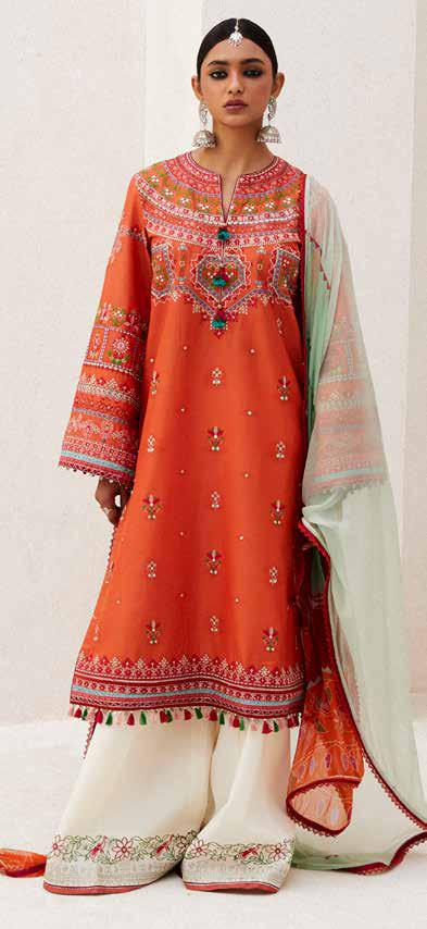 My Fashion Road Zara Shahjahan Lawn Unstitched Collection 2024 | MAHI 7A