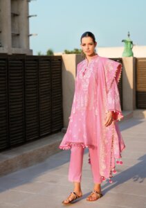 My Fashion Road Gul Ahmed Luxury Festive Eid Unstitched Collection 2024 | FE42017