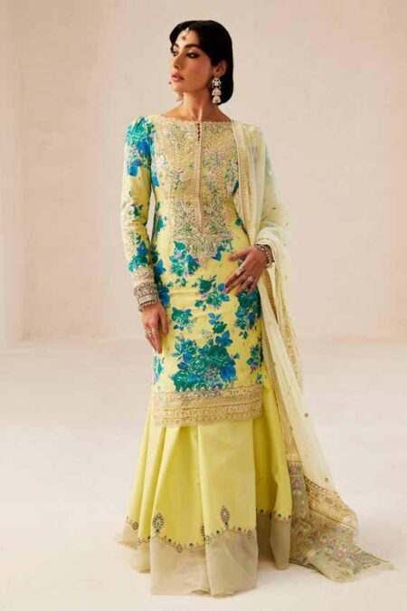 My Fashion Road Zara Shahjahan Lawn Unstitched Collection 2024 | MAHI 13A