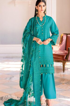 My Fashion Road Gul Ahmed Luxury Festive Eid Unstitched Collection 2024 | FE42038
