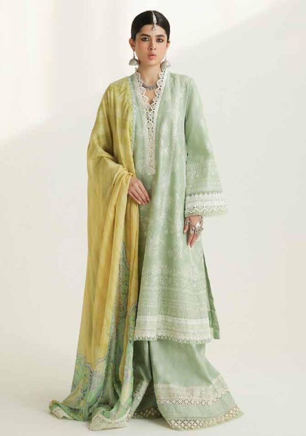 My Fashion Road Zara Shahjahan Lawn Unstitched Collection 2024 | MAHI 1B