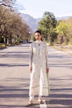 My Fashion Road Zaha Lawn Unstitched Suits 2024 | ELA ZL024-04B