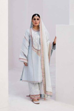My Fashion Road Zara Shahjahan Lawn Unstitched Collection 2024 | MAHI 15B