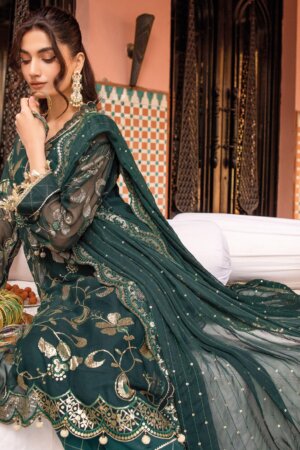 My Fashion Road Gul Ahmed Luxury Festive Eid Unstitched Collection 2024 | FE42003
