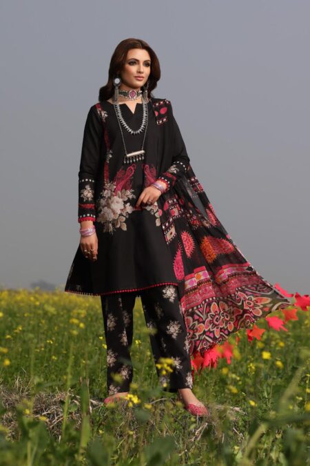 My Fashion Road Charizma Signature Embroidered and Handwork Lawn Collection | SP4-01